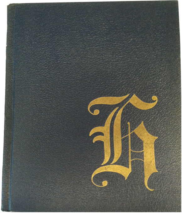 1945 HHS Yearbook Cover